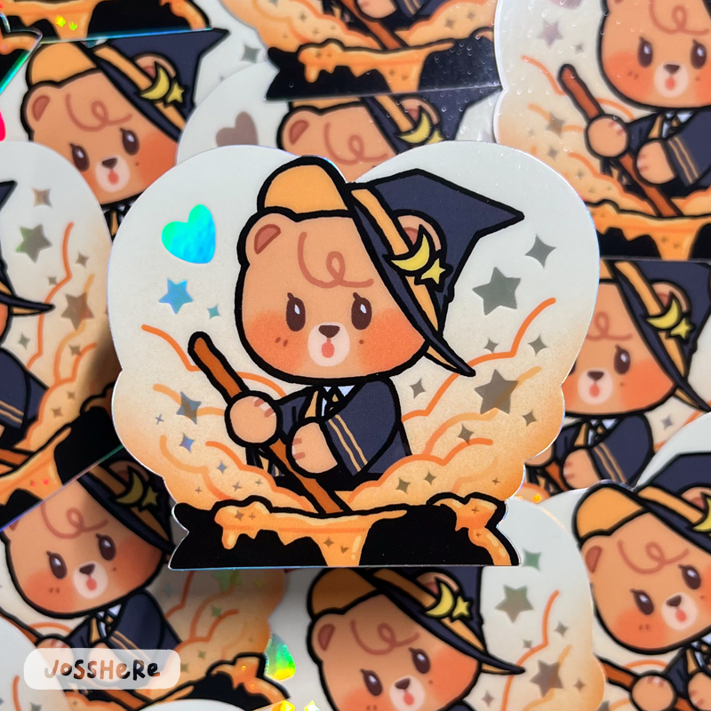 Lil' Witch Boo ✨ - Die-cut Sticker