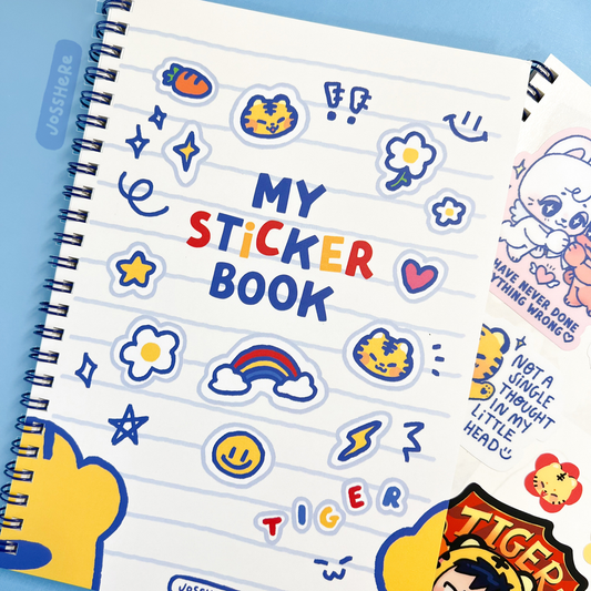 My Sticker Book! 💙  - Reusable Sticker Book