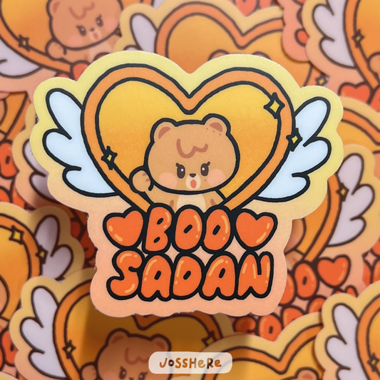 Boosadan 🧡 - Die-Cut Sticker