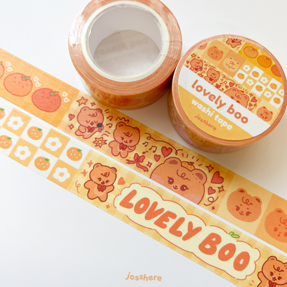 Lovely Boo 🐻 Washi Tape